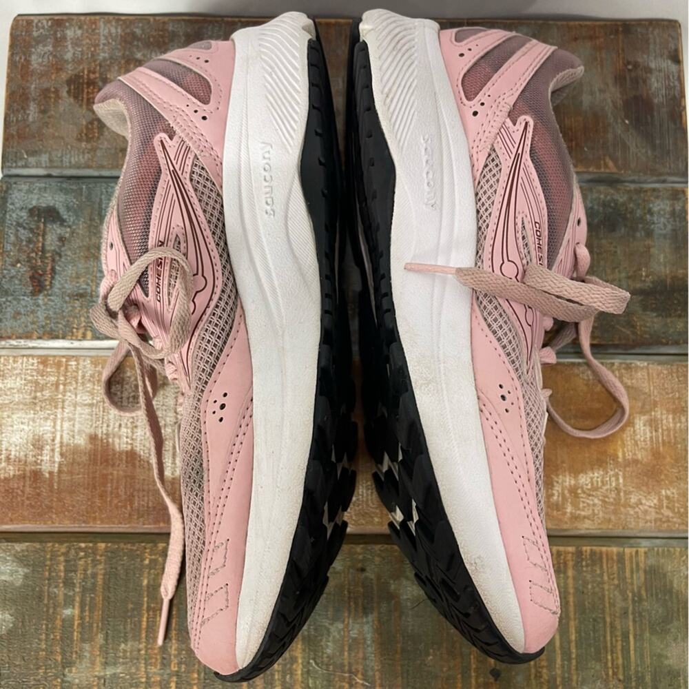 Saucony Women’s Cohesion 15 Running Shoe Pink Size 7 - Picture 5 of 12